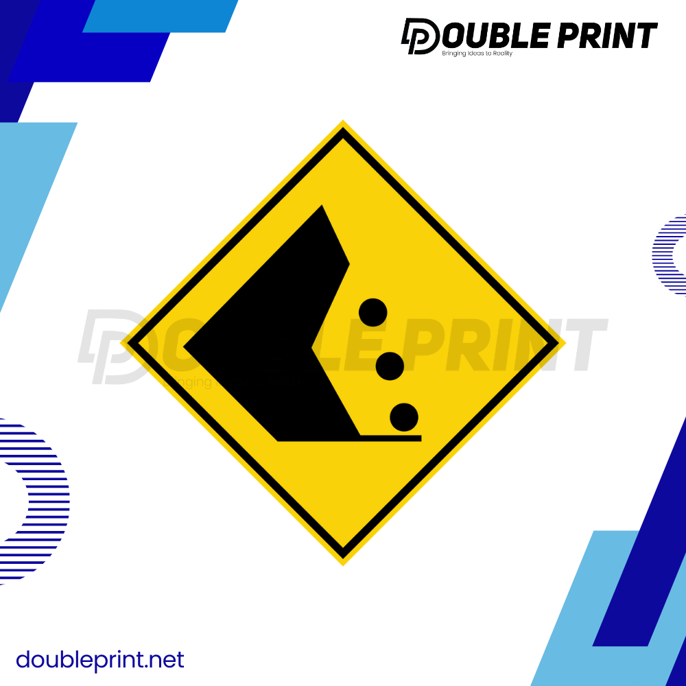 Sign_Landsliding on Left