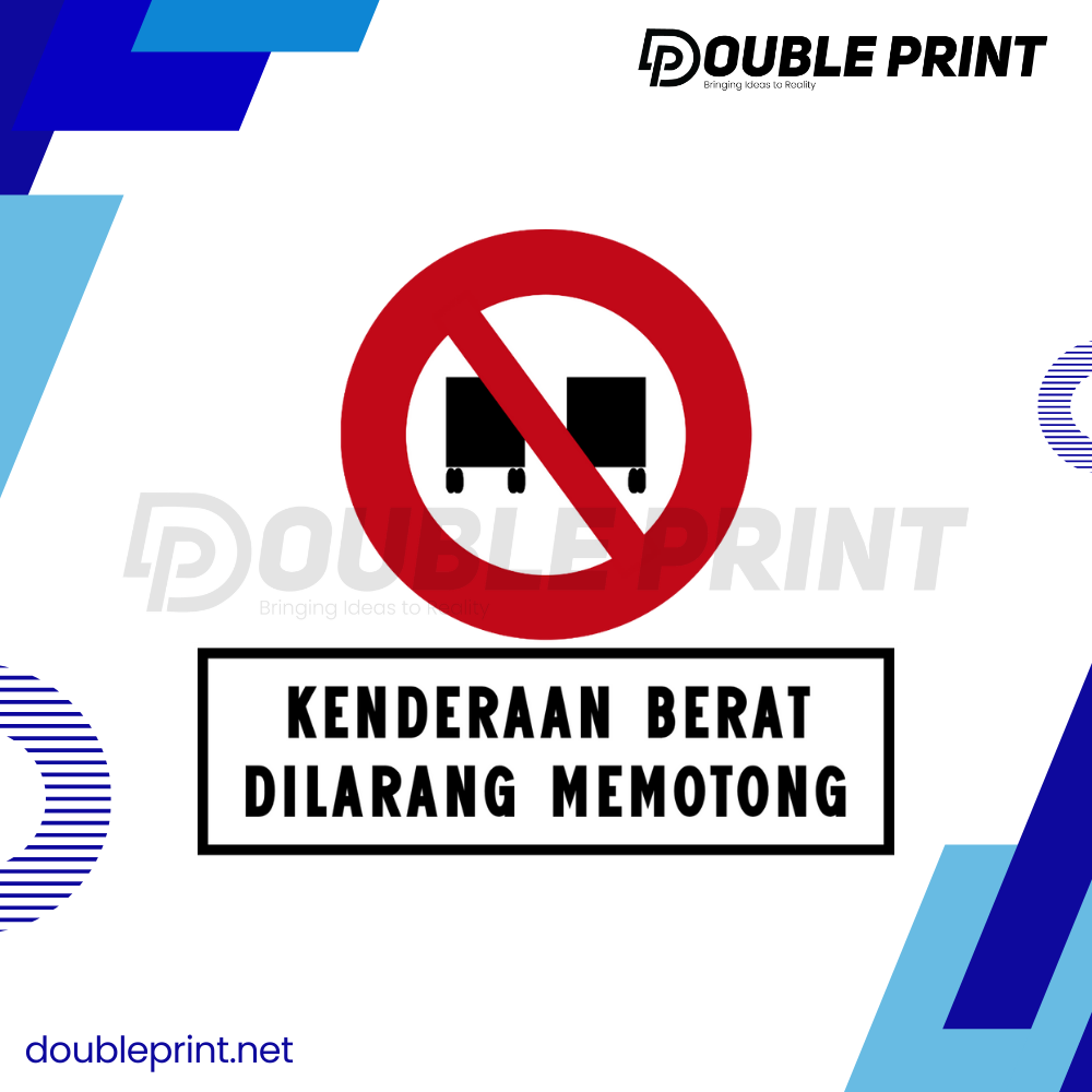 Sign_Overtaking for Heavy Vehicles Not Allowed