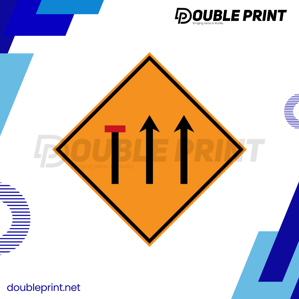 Sign_Left Lane Closed Ahead