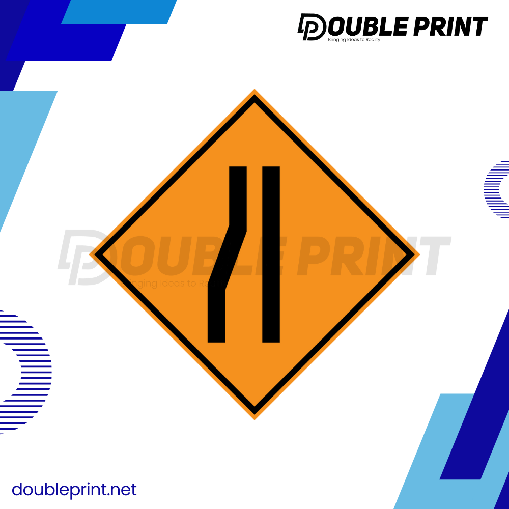 Sign_Narrow Road on the Left